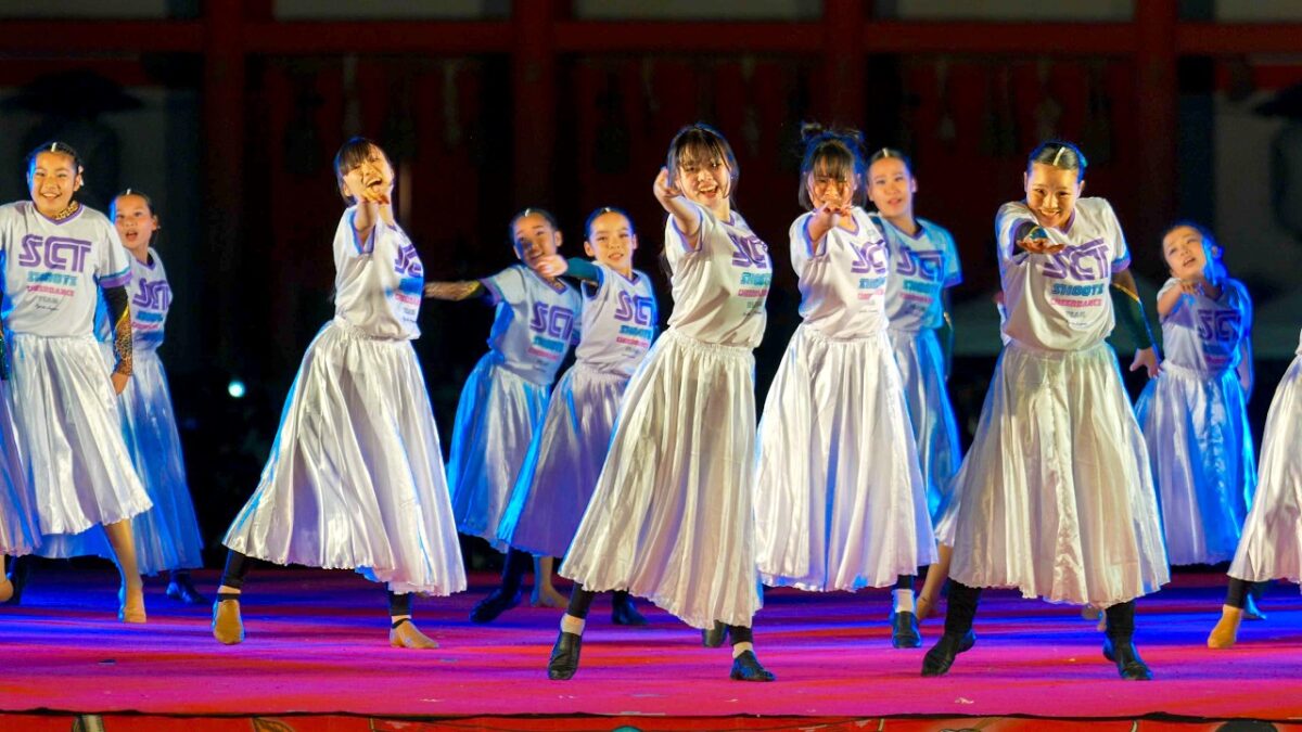 [4K] SHOOTS CHEERDANCE TEAM 【大賞披露演舞】　京都学生祭典 2026 神宮道北メインステージ グランドフィナーレ (中央) (前半音声カット)