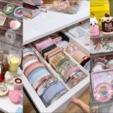 ASMR MAKEUP STOCKING & ORGANIZING VANITY 🎀