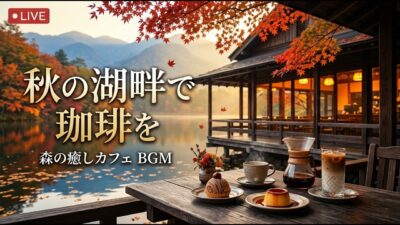 森の小さな竹林喫茶｜【カフェBGM】秋風に揺れる竹と静かな庭に包まれる穏やかな珈琲時間｜作業・読書・リラックス｜LIVE