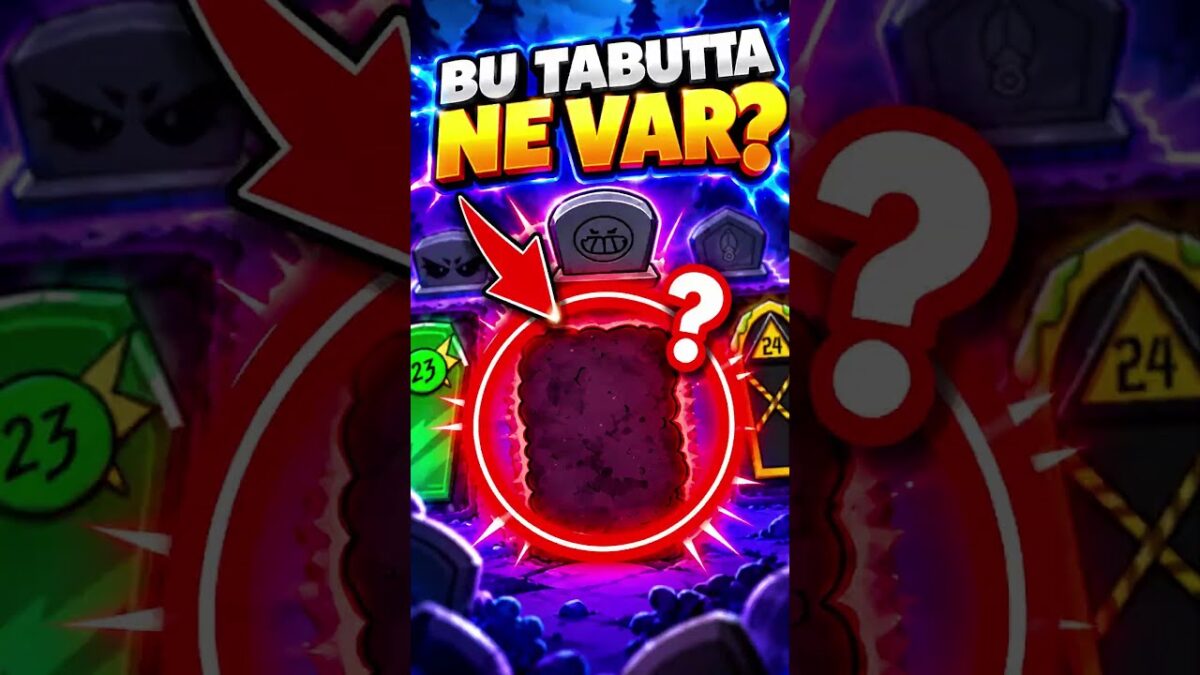 BU TABUTTA NE VAR? Korkunç Tabutlar Etkinliği! – Brawl Stars #shorts