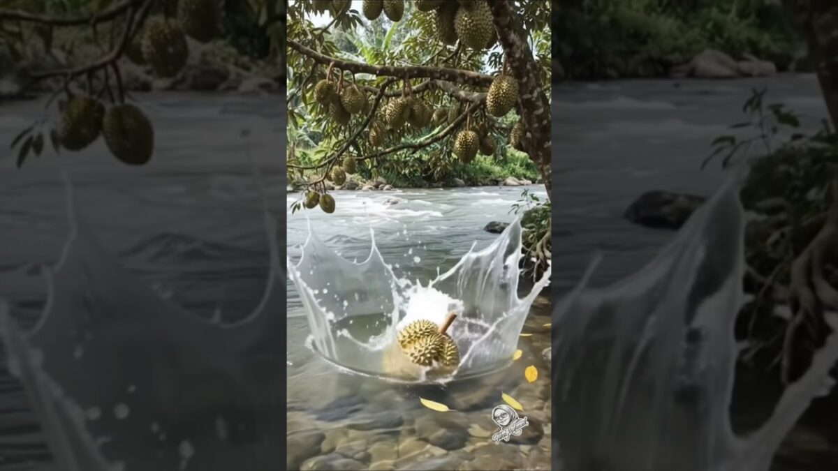 Durian jatuh rezeki nomplok #vibes #nature #asmr #foryou #fyp #trending #viral