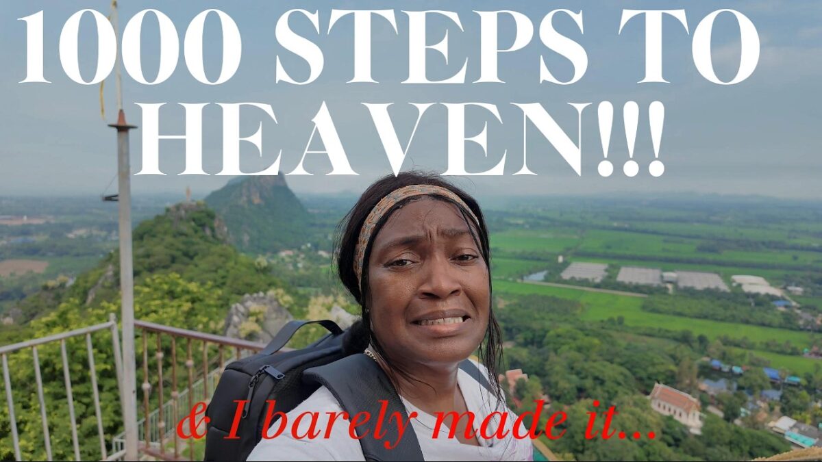 I Climbed A 1000 Steps to A Hidden Mountain In Thailand: Heavenly Valley!😲