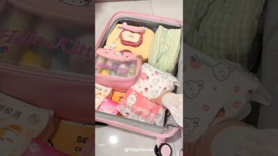 Immersive Suitcase Packing 🧳| What I Packed for a 5-Day 4-Night Trip #asmr #suitcase #packing #viral