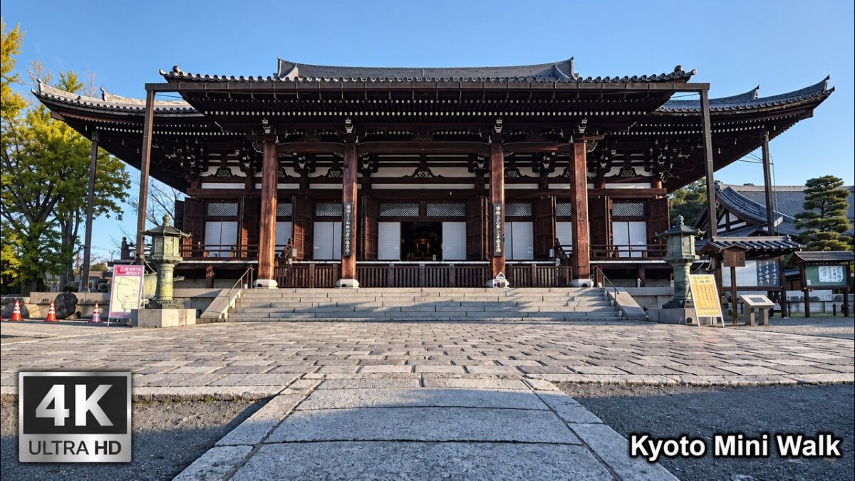 Japan🇯🇵Kyoto Konkai Komyoji Temple Mini Walk | A Temple with Samurai History | 4K
