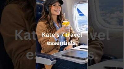 Kate’s 7 travel essentials #affiliate #fashion