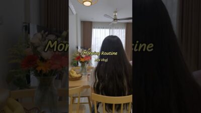 🍃 Mini Vlog | Morning Routine ⛅️ #dangthutrang #vlog #trending
