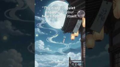 Moon Shrine in the Clouds 🌕☁️ | Peaceful Anime Nature ASMR for Sleep