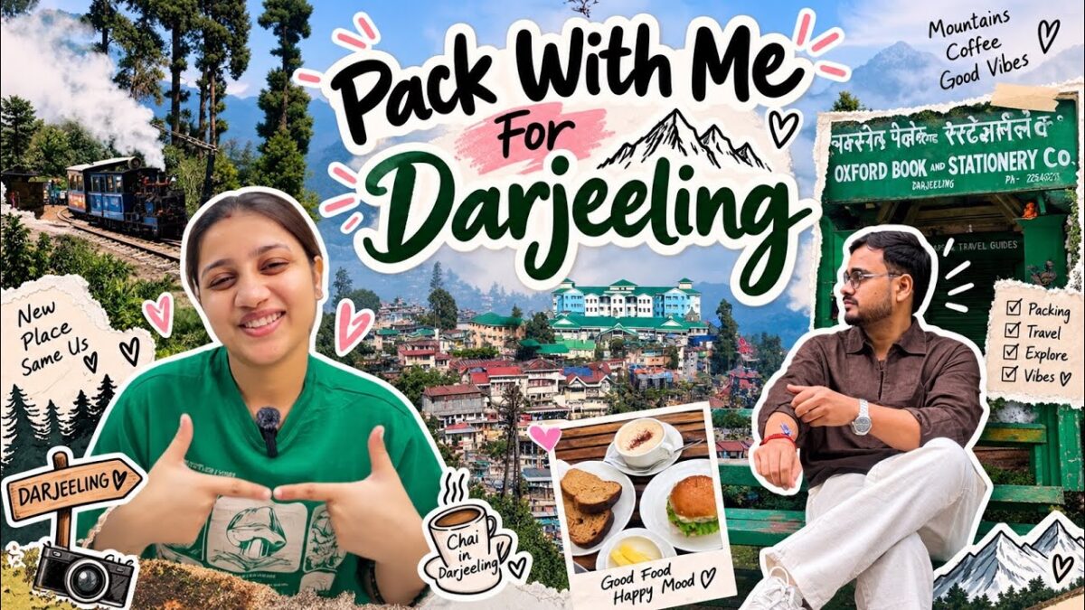 PACK WITH ME FOR DARJEELING 🌷☁️ | Outfit Planning & Travel Essentials