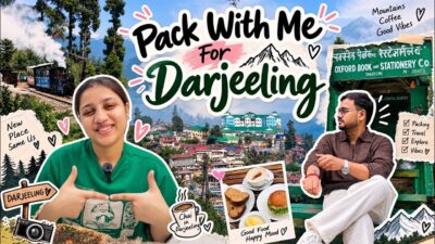 PACK WITH ME FOR DARJEELING 🌷☁️ | Outfit Planning & Travel Essentials