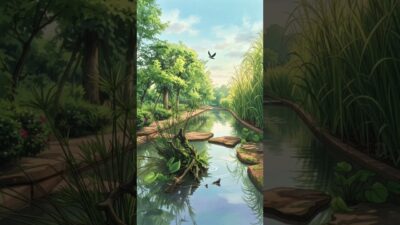 Pure Green Nature & Soothing Sounds #relaxing #naturesounds #natureasmr #peacefulmusic  #nature