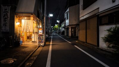 Walking the Streets of Japan After Dark