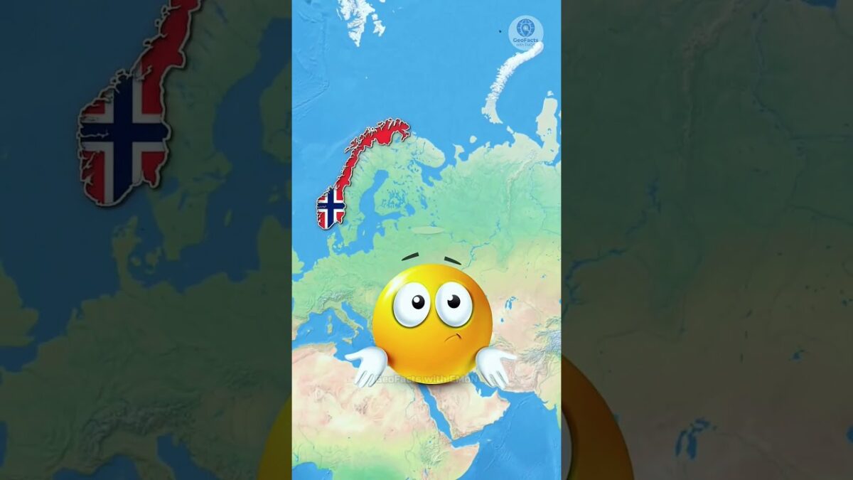 What If You Walk From Norway to Japan? 🇳🇴 ➡️ 🇯🇵 #shorts #viral