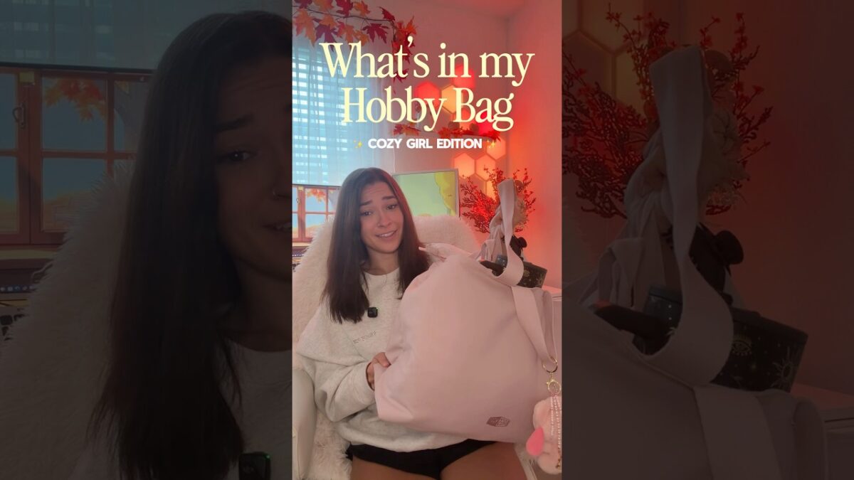 What’s in My Hobby Bag ✨