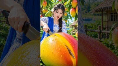 Wonderful fruits that bring relaxation  #satisfying #fruit #nature #asmr #vegetable #farming #1m