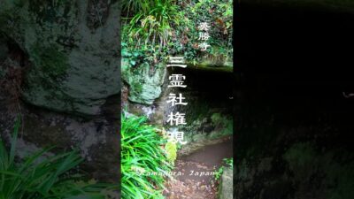 闇をくぐり、光へ。鎌倉・英勝寺の祈りの洞窟　#kamakura #japantravel