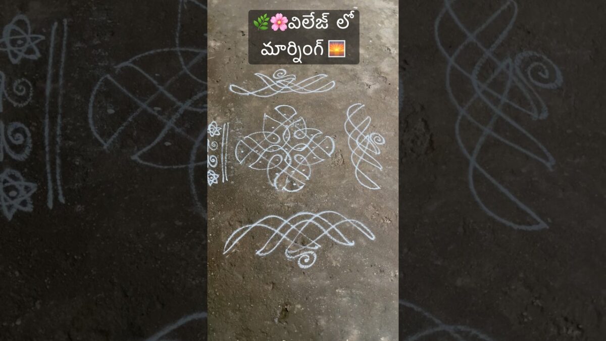 # ✨🌸village lo naa morning routine🌅#village#morninig#minivlog#palleturiandhalu