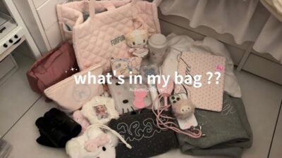 ［what’s in my bag ??］社会人オタクの秋バッグの中身🍂🪽現場ver. (sub)